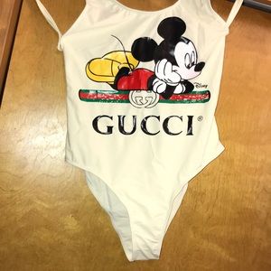 Disney x Gucci swimsuit